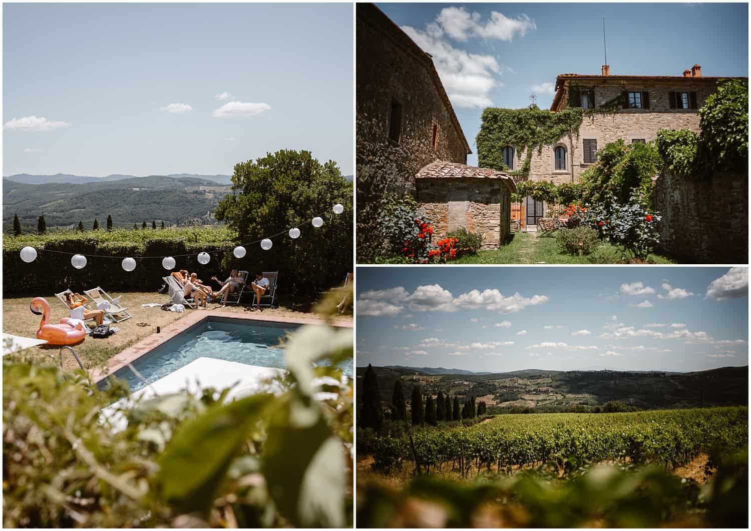 The beautiful Tuscany destination wedding venue Borgo Castelvecchi